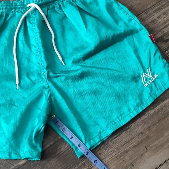 Vintage In Excess Drawstring Nylon Shorts - Picture 6 of 6